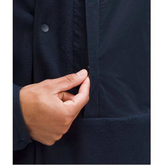 Lululemon fleece snap front cardigan - Picture 5 of 11